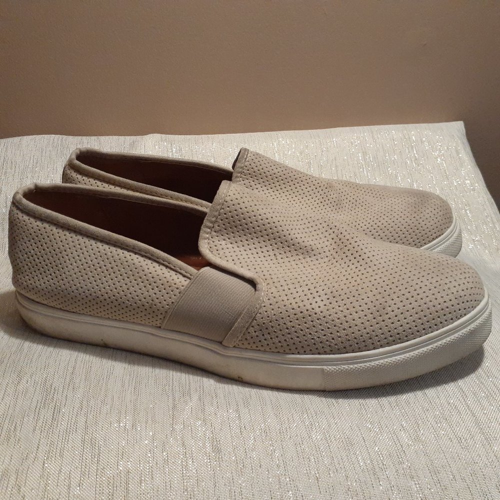 Steve Madden Evangel Perforated Slip On Sneakers
